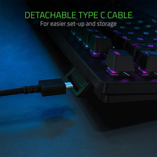 Razer Huntsman Tournament Edition Optical Gaming Keyboard Tenkeyless with Razer Linear switches and RGB lighting (English US)