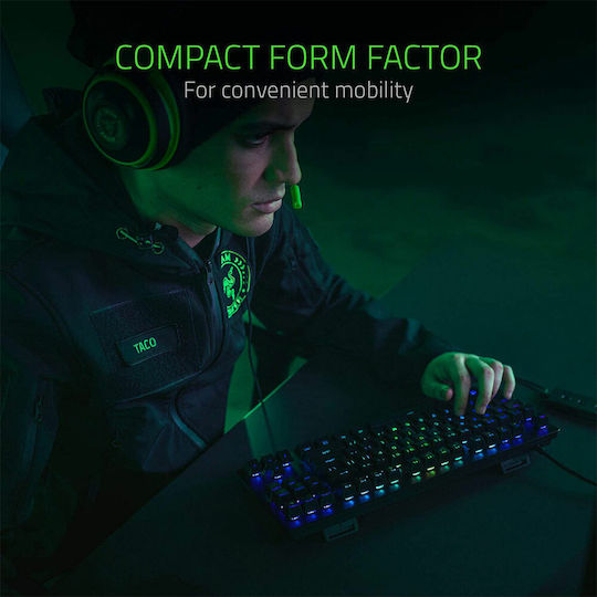 Razer Huntsman Tournament Edition Optical Gaming Keyboard Tenkeyless with Razer Linear switches and RGB lighting (English US)