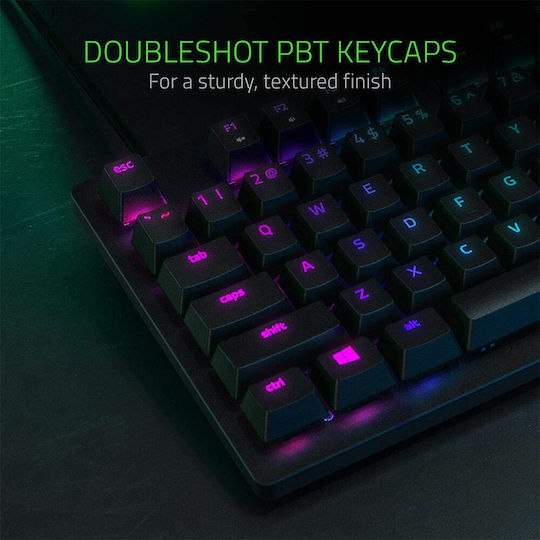 Razer Huntsman Tournament Edition Optical Gaming Keyboard Tenkeyless with Razer Linear switches and RGB lighting (English US)