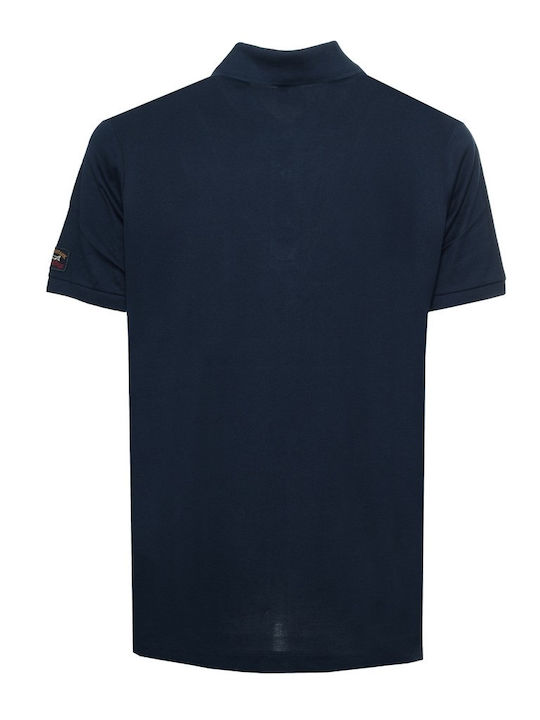 Paul and Shark embroidery polo.Color navy