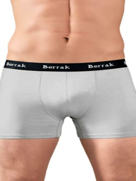 Berrak Herren Boxershorts Light Grey 1Packung