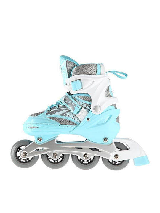 Nils NA 10602A Inline Αυξομειούμενα Rollers Μπλε Παιδικά