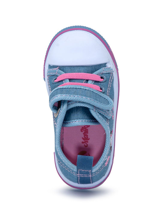 Kids Sneakers with Scratch Blue