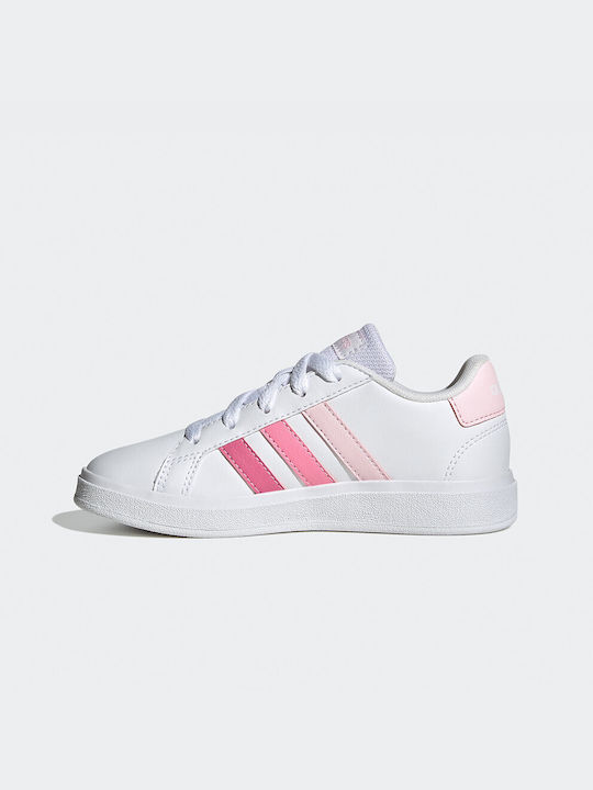 Adidas Παιδικά Sneakers Grand Court Clear Pink / Bliss Pink / Pink Fusion