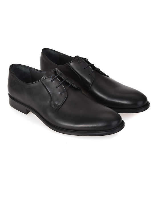 Vardas Leather Oxford Shoes Black