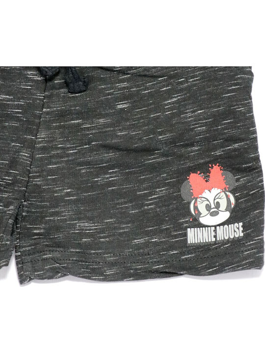 Παιδικό Σορτς/Βερμούδα Υφασμάτινο Minnie Mouse Μαύρο
