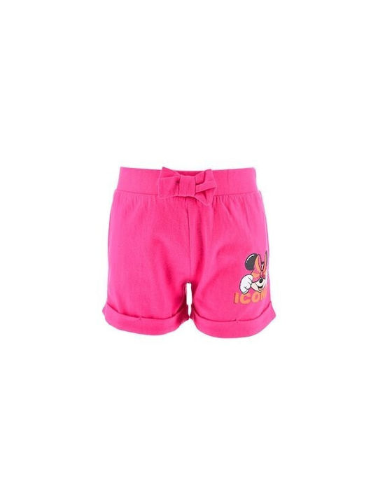 Disney Kids Shorts/Bermuda Fabric Fuchsia