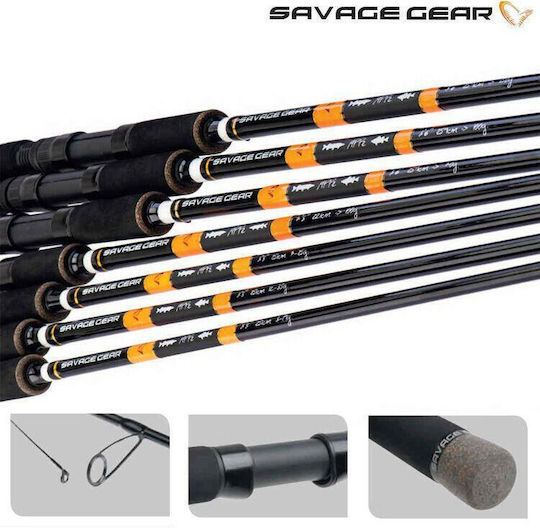 Savage Gear Multi-Purpose Predator2 Καλάμι Ψαρέματος για Spinning 2.51m 3-14gr