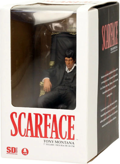 Sd Toys Scarface Sitting Tony Montana Figure 18cm