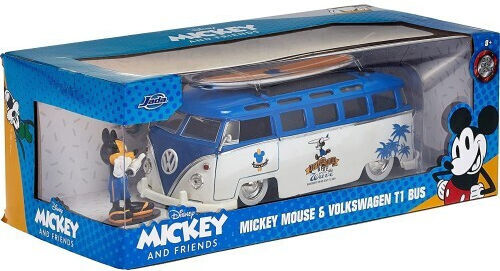 Jada Toys Disney Mickey Mickey Furgonetă Vehicul Figurină în Scară 1:24