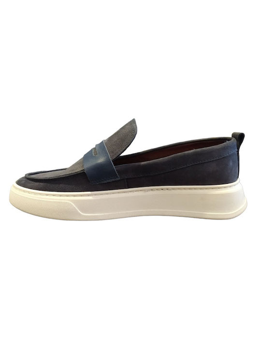Northway Suede Ανδρικά Loafers σε Λευκό Χρώμα