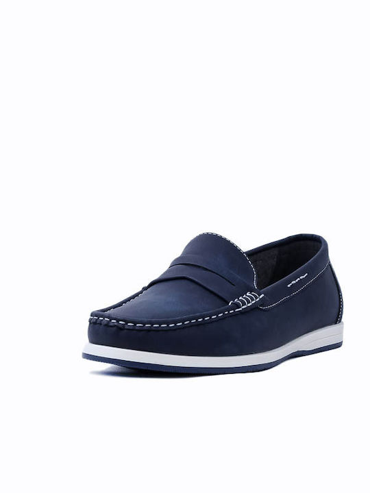 Cockers Men's Moccasins Blue SD61014