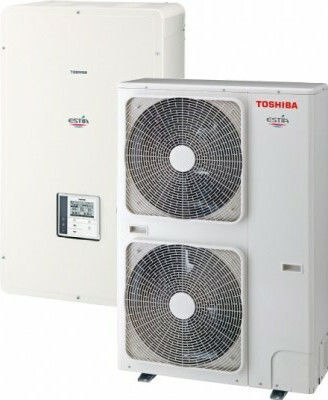 Toshiba Αντλία Θερμότητας 8kW Μονοφασική 60°C Split
