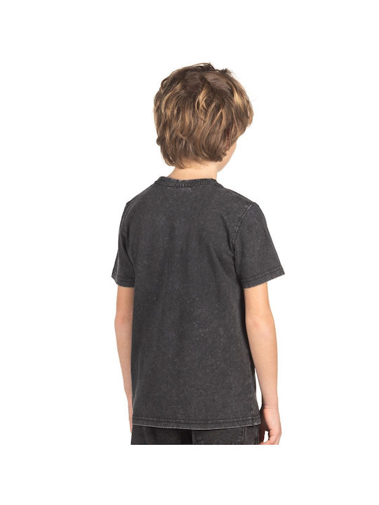 District75 Kids T-shirt Black