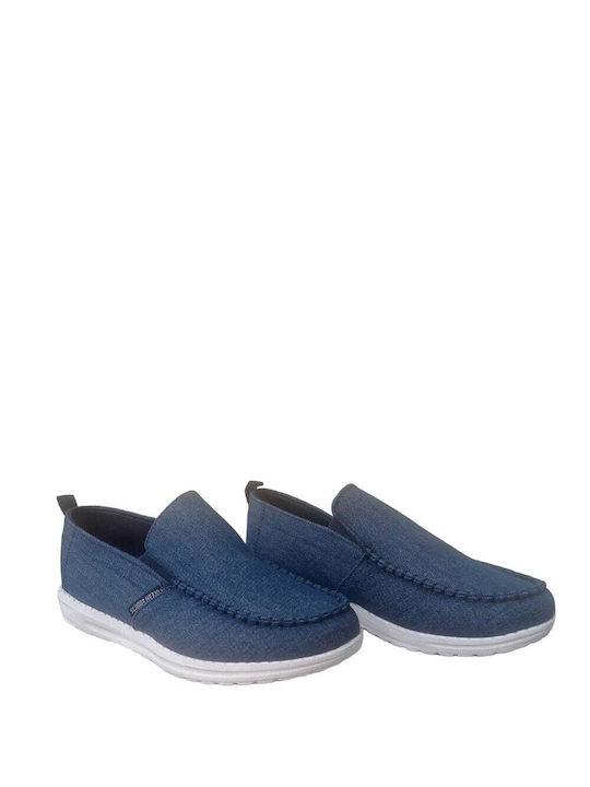 Ocean Addict Herren Mokassins in Blau Farbe