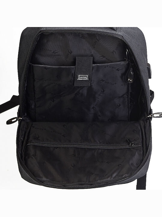 Airtex Paris Backpack Αδιάβροχο Γκρι