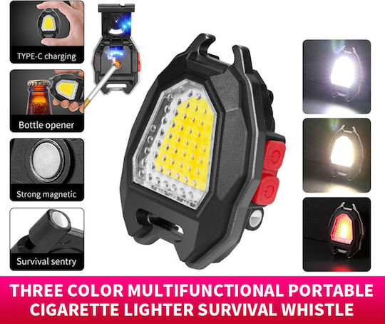 Factory Επαναφορτιζόμενος Φακός LED IPX4 με Μέγιστη Φωτεινότητα 1800lm