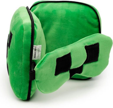 Puckator Travel Pillow for Kids Green