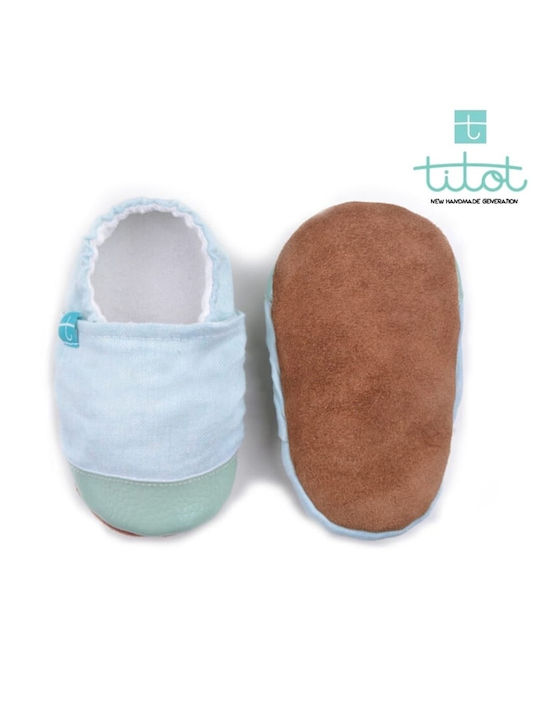 Titot Baby Slippers White