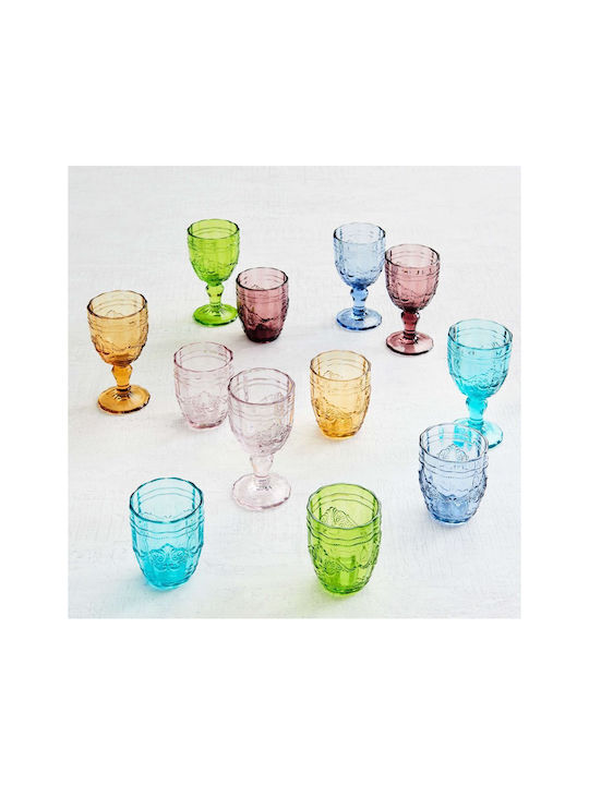 Butlers Glas Wasser aus Glas in Rosa Farbe Kelch 250ml