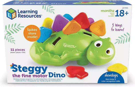 Learning Resources Παιχνίδι Ταξινόμησης Σχημάτων Δεινόσαυρος για 18+ Μηνών