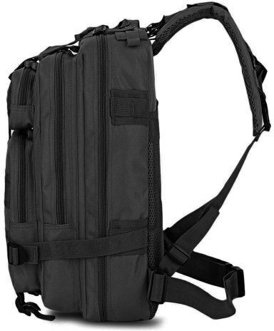AGVpro Maxxed Force Tactical Militärischer Rucksack Rucksack Schwarz 25Es