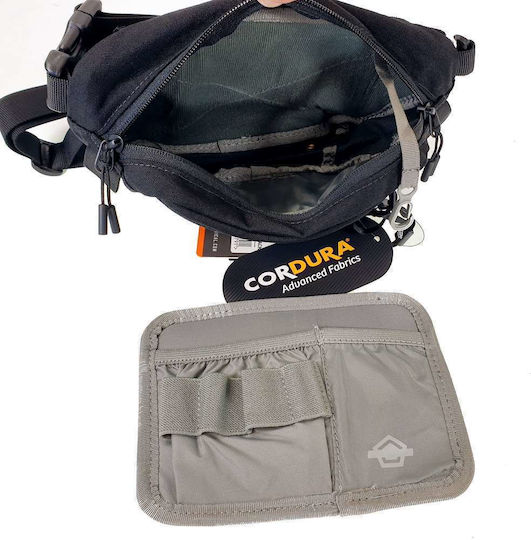 Pentagon Militärische Tasche Taille aus Cordura Schwarz