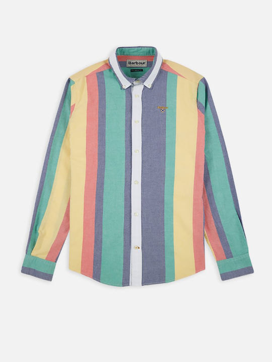 Barbour Cămașă Bărbătească Cu mânecă lungă Multicolor