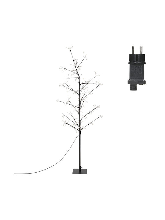 Beleuchtet Weihnachtsdekoration Baum Natürliches Erscheinungsbild 240cm Für den Außenbereich Elektrisch Braun