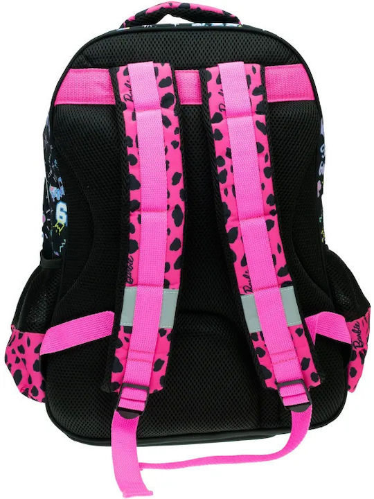 Gim Barbie School Bag Backpack Elementary, Elementary Multicolour with Water Bottle Holder 27Liters