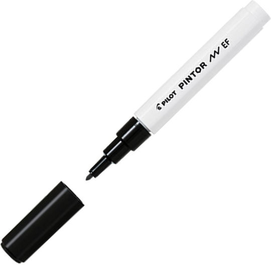 Pilot Pintor Extra Fine Μαρκαδόρος Σχεδίου Μαύρο 0.7mm