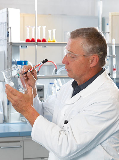 Edding 8014 Laboratory Перманентен Маркер 1мм Черен