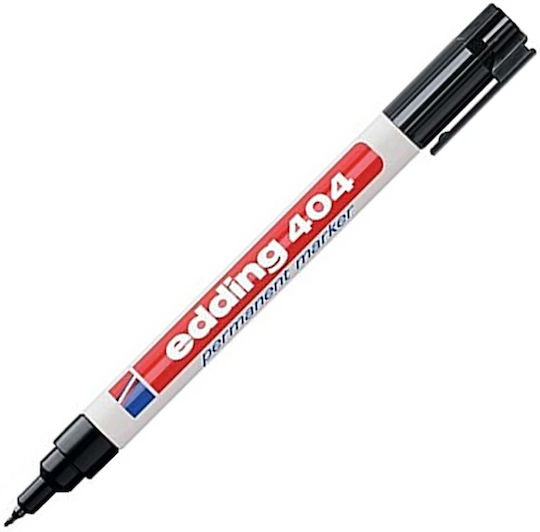 Edding 404 Ανεξίτηλος Μαρκαδόρος Μαύρο 0.75mm