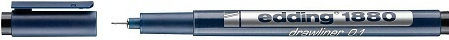 Edding 1880 Drawliner Design Marker 0.6mm Black