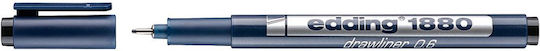 Edding 1880 Drawliner Design Marker 0.6mm Black