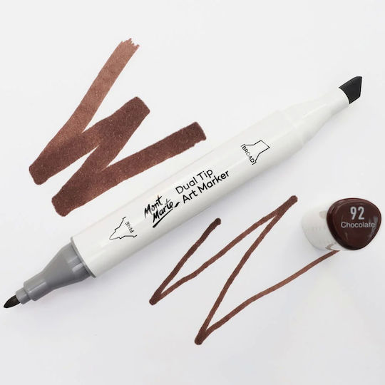 Mont Marte Permanent Marker Chocolate No 92