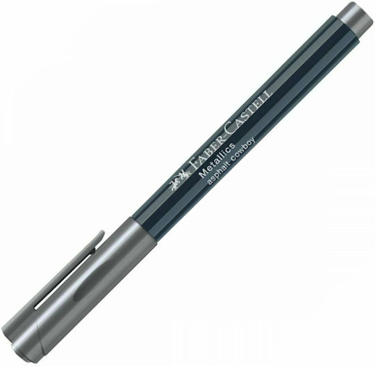 Faber-Castell Metallics Design Marker 1.5mm Asphalt Cowboy