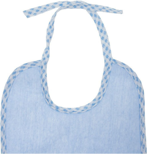 Kamtex Baby Fabric Baby Bib with Lace Band