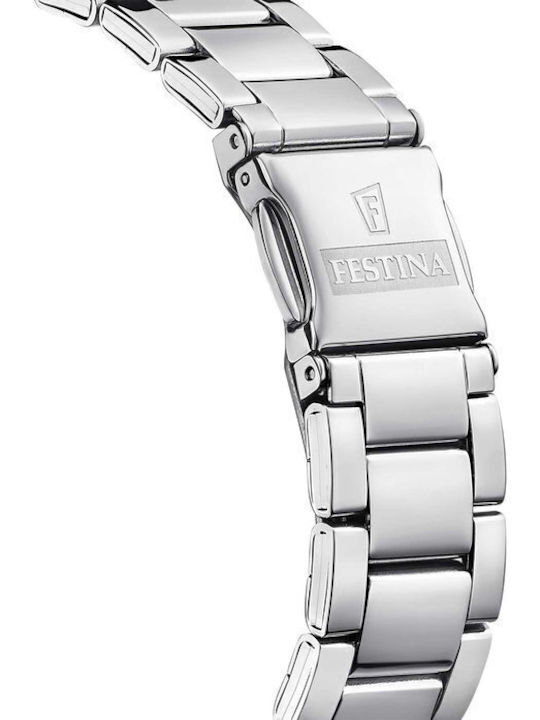 Festina Classic Damenuhren mit Batterie und Metall-Armband Festina Classic Damenuhren mit Batterie und Metall-Armband