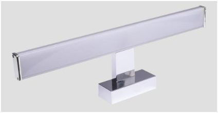 Eurolamp Modern Lamp Bathroom with Integrated LED and Natural White Light Silver 60x42x42cm