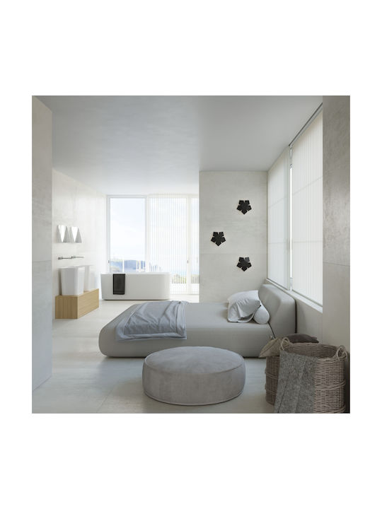 Sollux Penta Modern Lamp Wall with Socket G9 Black 26x26x15cm