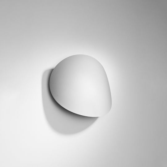 Sollux Senses Modern Lamp Wall with Socket G9 White 27x27x10cm