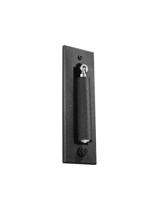 Sollux Enif Einzel Spot mit Fassung G9 in Schwarz Farbe