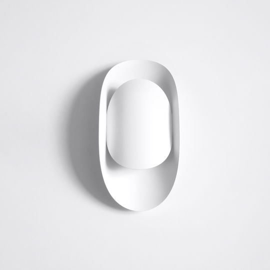 Sollux Tear Modern Lamp Wall with Socket G9 White 10x15x14.5cm