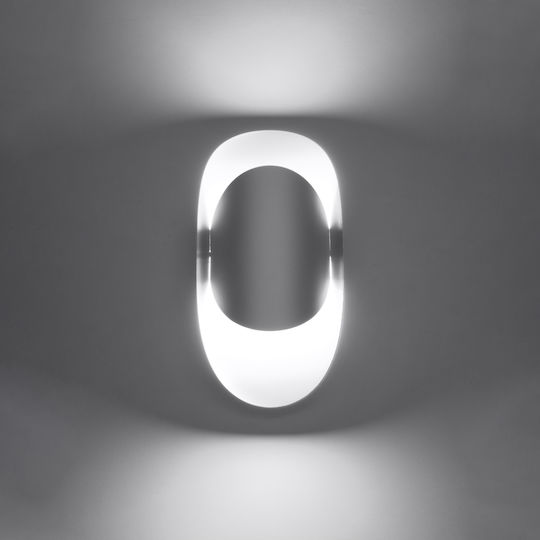 Sollux Tear Modern Lamp Wall with Socket G9 White 10x15x14.5cm