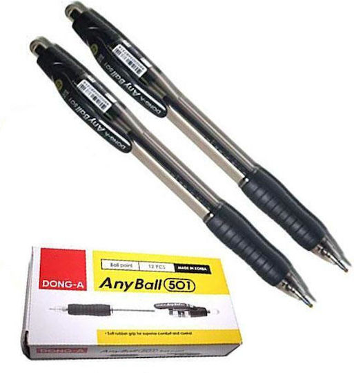 Dong-A Anyball 11985 Pen Ballpoint 1.4mm with Black Ink