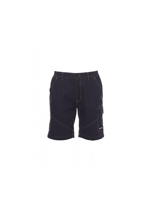 Payper Caracas Work Shorts Navy Blue made of Cotton
