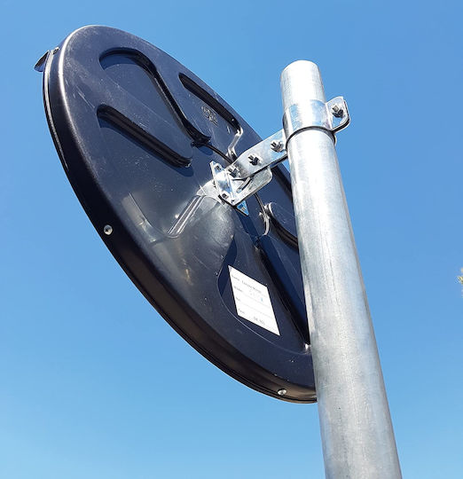 Doorado Traffic Mirror 45cm Plastic Black Colour
