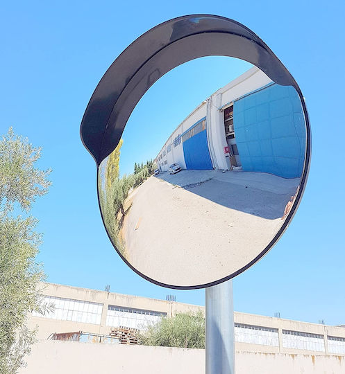 Doorado Traffic Mirror 45cm Plastic Black Colour