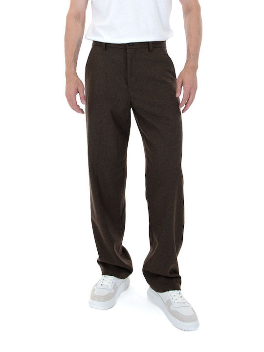 Les Deux Men's Trousers Brown